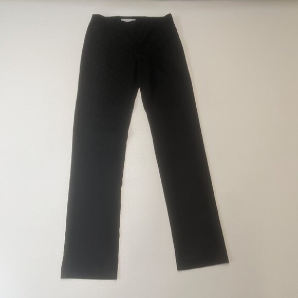 Margaret M Slimming Pant Size Small in Black Polka Dot - Picture 3 of 12